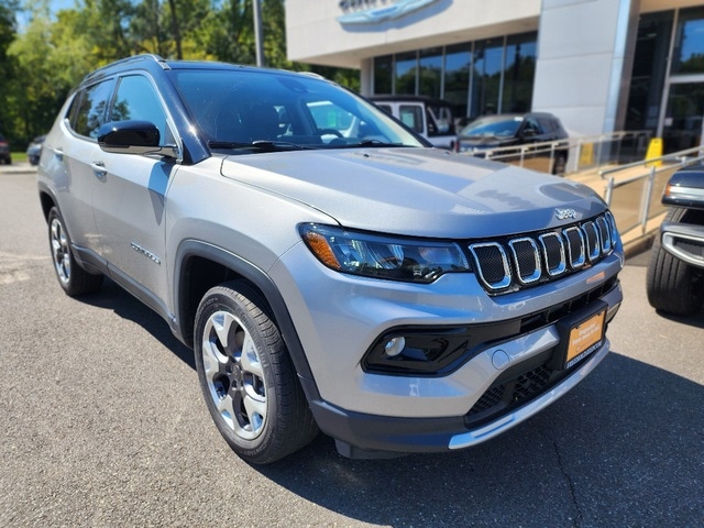 Used 2022 Jeep Compass Limited with VIN 3C4NJDCB2NT117001 for sale in Freehold, NJ