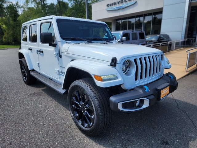 Used 2022 Jeep Wrangler Unlimited Sahara 4XE with VIN 1C4JJXP62NW170207 for sale in Freehold, NJ