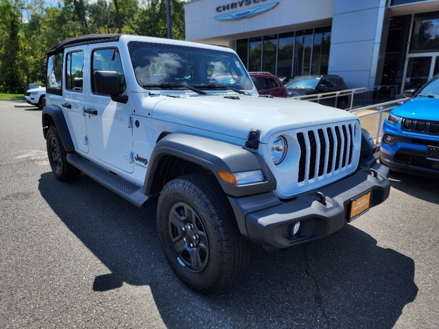 Used 2024 Jeep Wrangler 4-Door Sport with VIN 1C4PJXDG4RW233367 for sale in Freehold, NJ