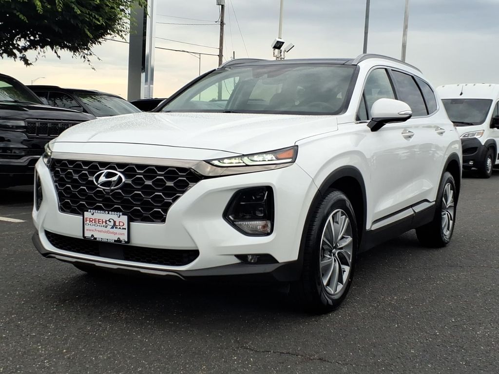 used 2020 Hyundai Santa Fe car, priced at $20,599