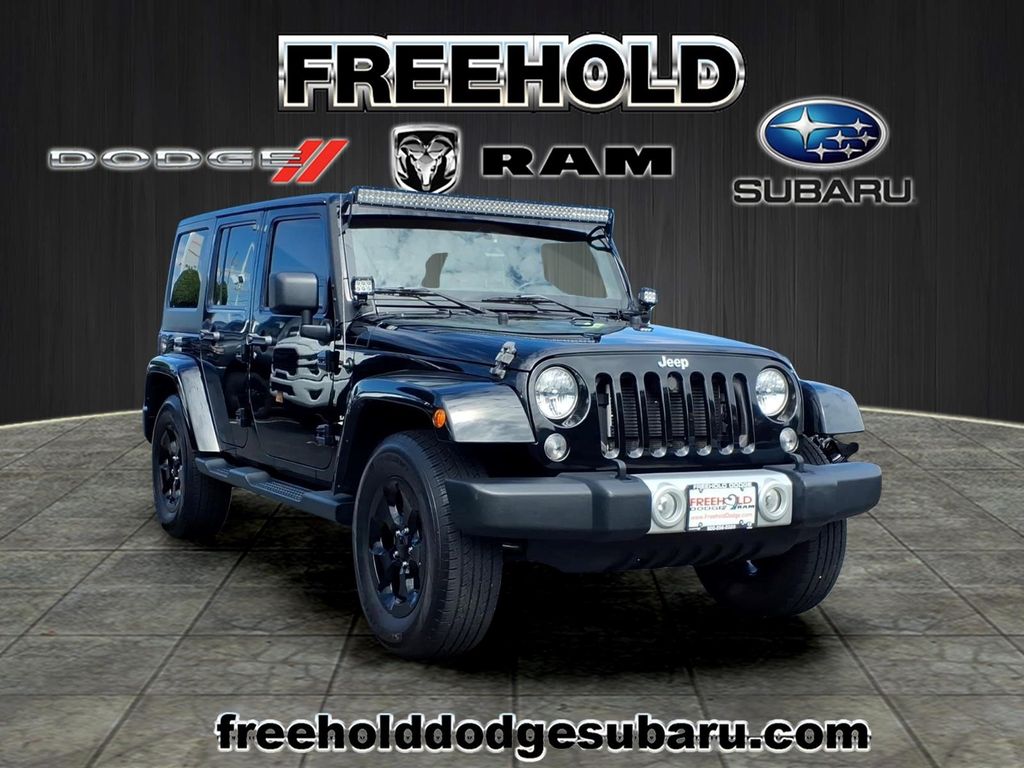 Used 2014 Jeep Wrangler Unlimited Sahara SUV for Sale in Freehold, NJ, at Freehold Dodge