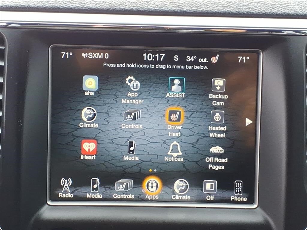 used 2017 Jeep Grand Cherokee car, priced at $13,500