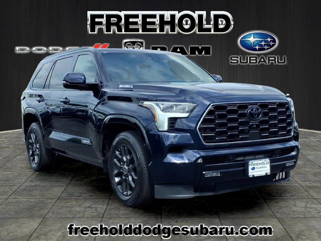 Used 2024 Toyota Sequoia Platinum SUV for Sale in Freehold, NJ, at Freehold Dodge