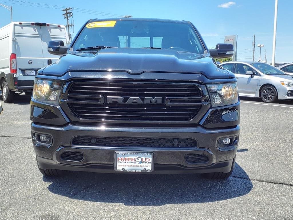 Used 2021 RAM Ram 1500 Pickup Big Horn/Lone Star with VIN 1C6SRFBT4MN595234 for sale in Freehold, NJ