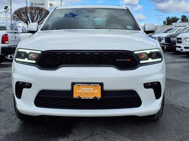 Certified 2021 Dodge Durango GT Plus with VIN 1C4RDJDG4MC579619 for sale in Freehold, NJ