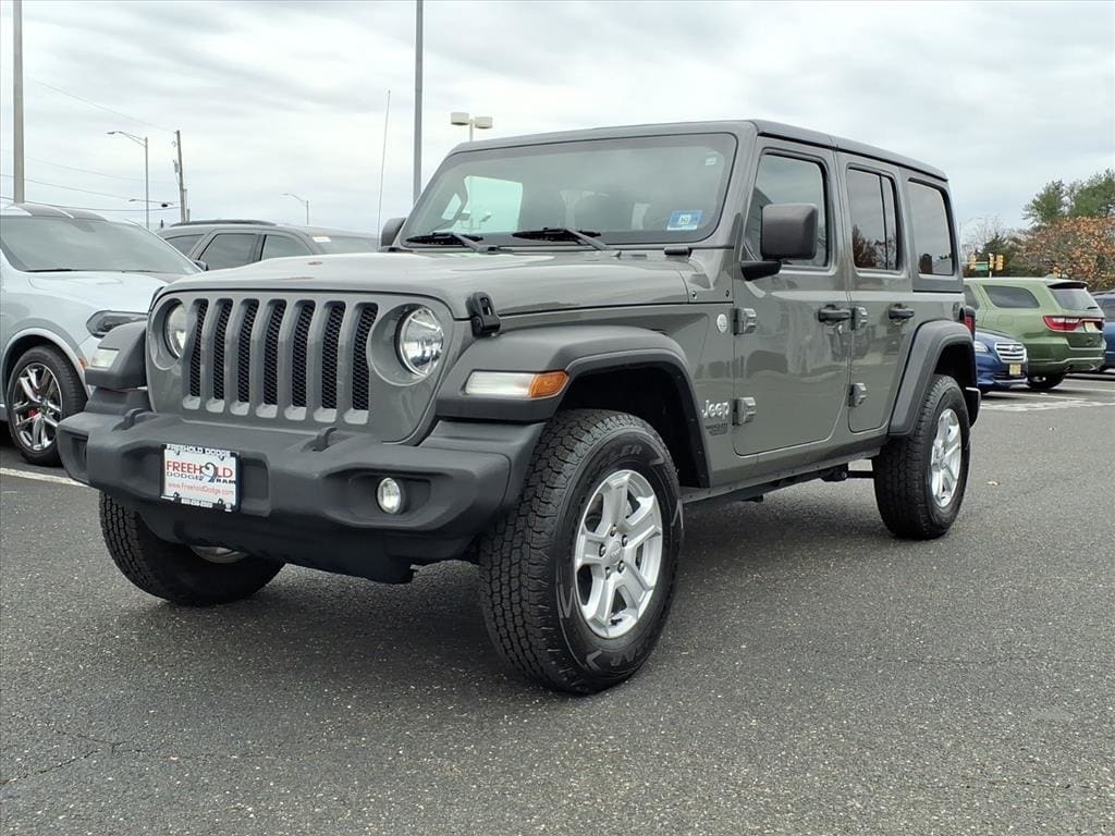 used 2021 Jeep Wrangler car, priced at $24,900