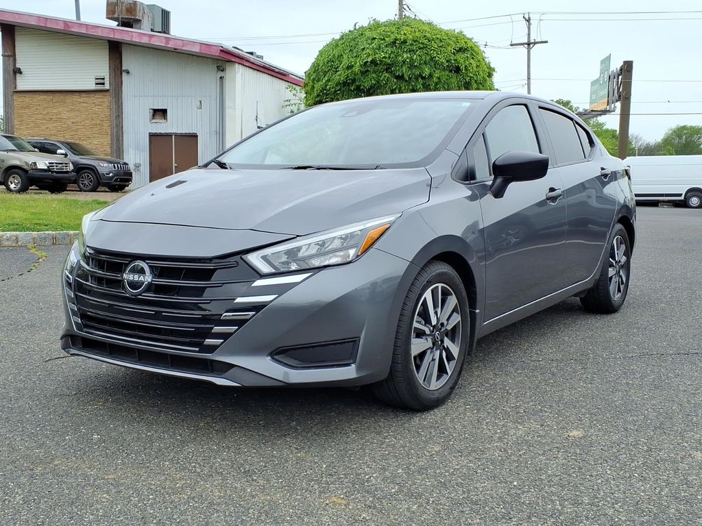 used 2025 Nissan Versa car, priced at $15,600