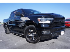 Used 2019 Ram 1500 BIG HORN BLACK CREW CAB 4X4 5'7 BOX Crew Cab 5.7 ft Bed for Sale in Freehold, NJ, at Freehold Dodge
