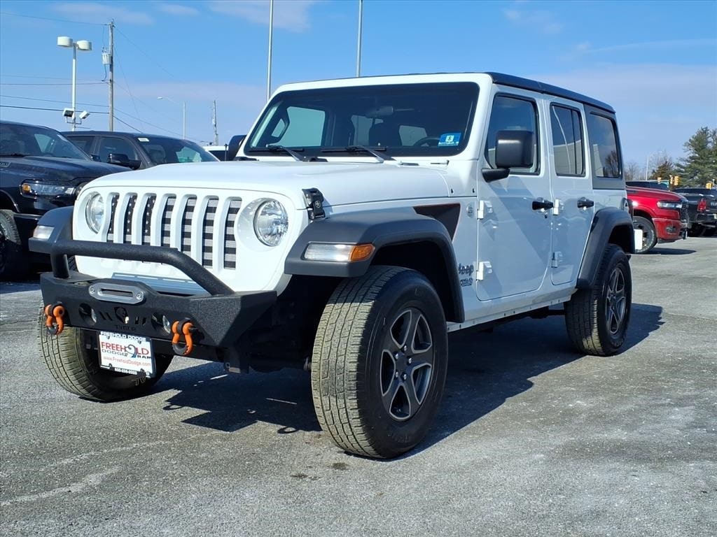 used 2018 Jeep Wrangler car, priced at $19,900