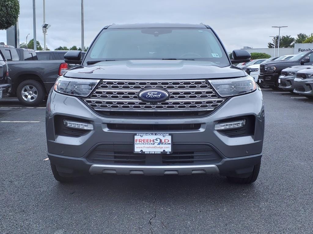 Used 2021 Ford Explorer Limited with VIN 1FMSK8FH7MGA22052 for sale in Freehold, NJ