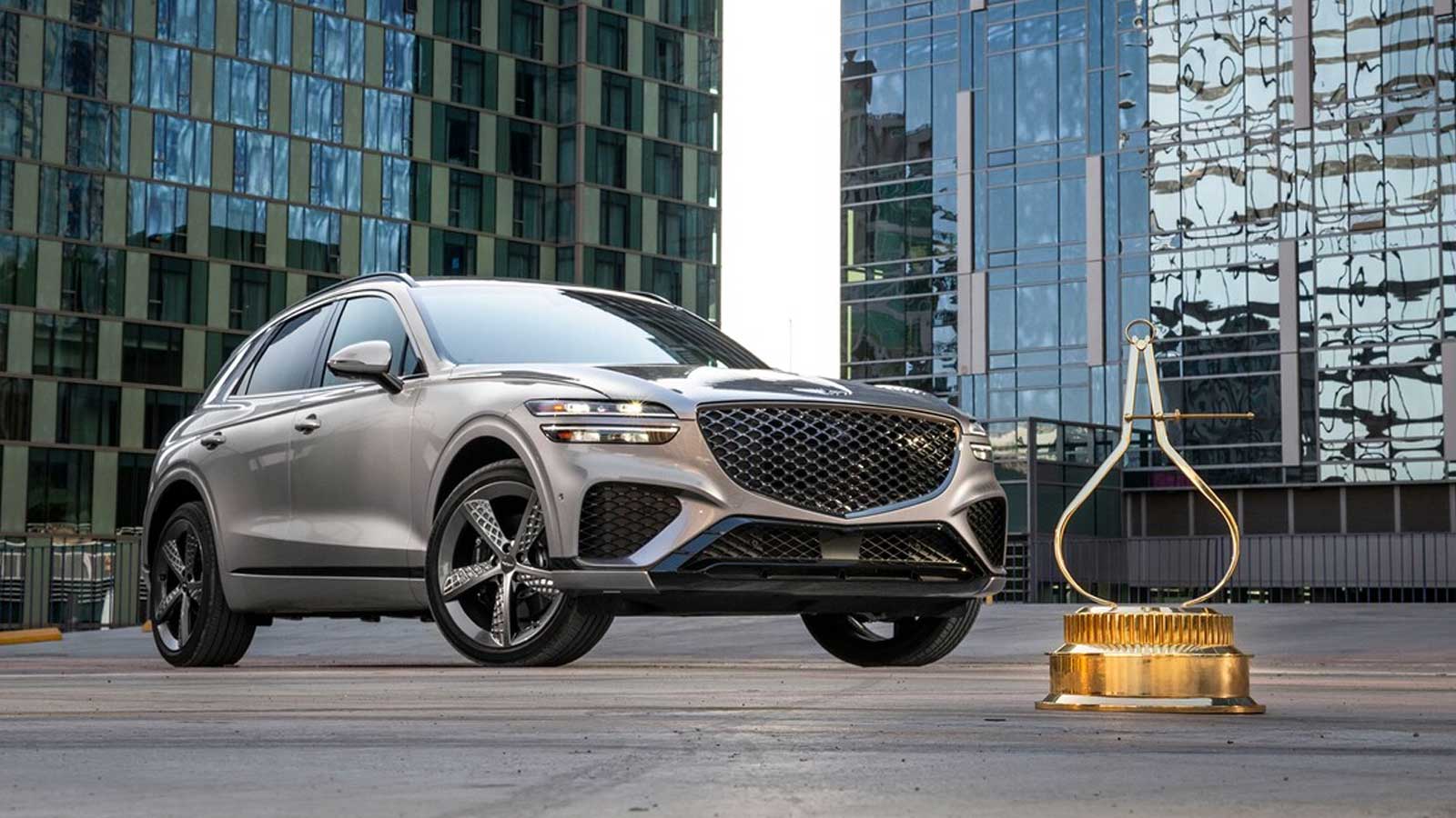 Genesis GV70 Named MotorTrend 2022 SUV of the Year | Genesis of