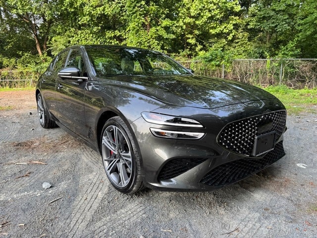 Used 2025 GENESIS G70 Sport Advanced with VIN KMTG54SE9SU151545 for sale in Freehold, NJ