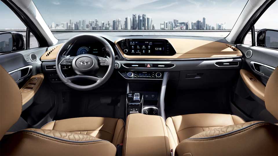 2020 Hyundai Sonata interior