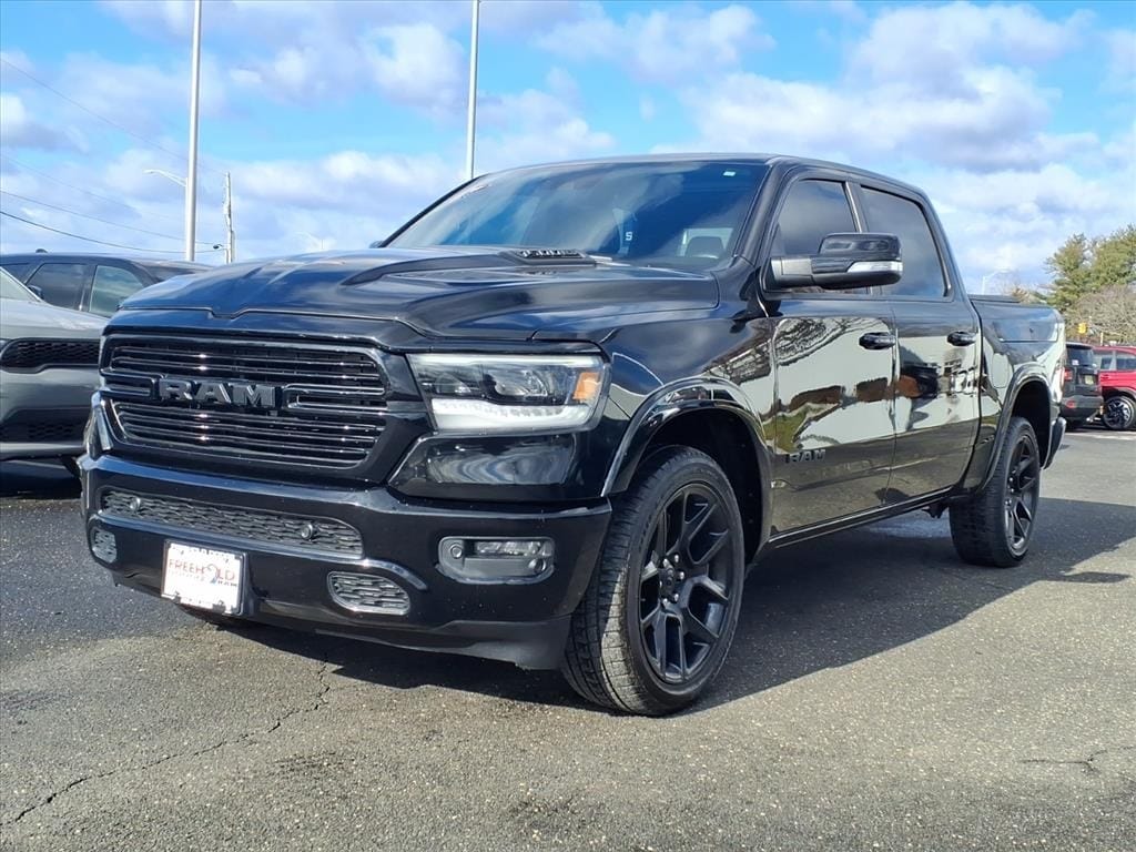 Used 2022 Ram 1500 LARAMIE NIGHT EDITION CREW CAB 4X4 5'7 BED Truck Crew Cab