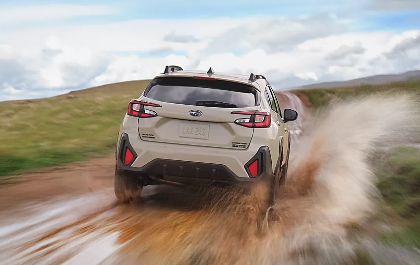 The 2026 Subaru Crosstrek Hybrid off-roading