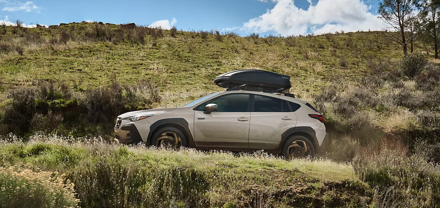 White 2027 Subaru Crosstrek Hybrid