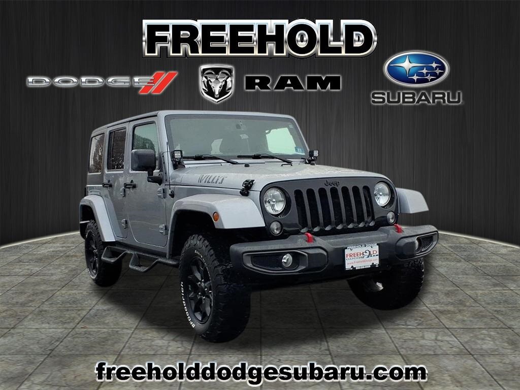 Used 2016 Jeep Wrangler UNLIMITED WILLYS WHEELER SUV