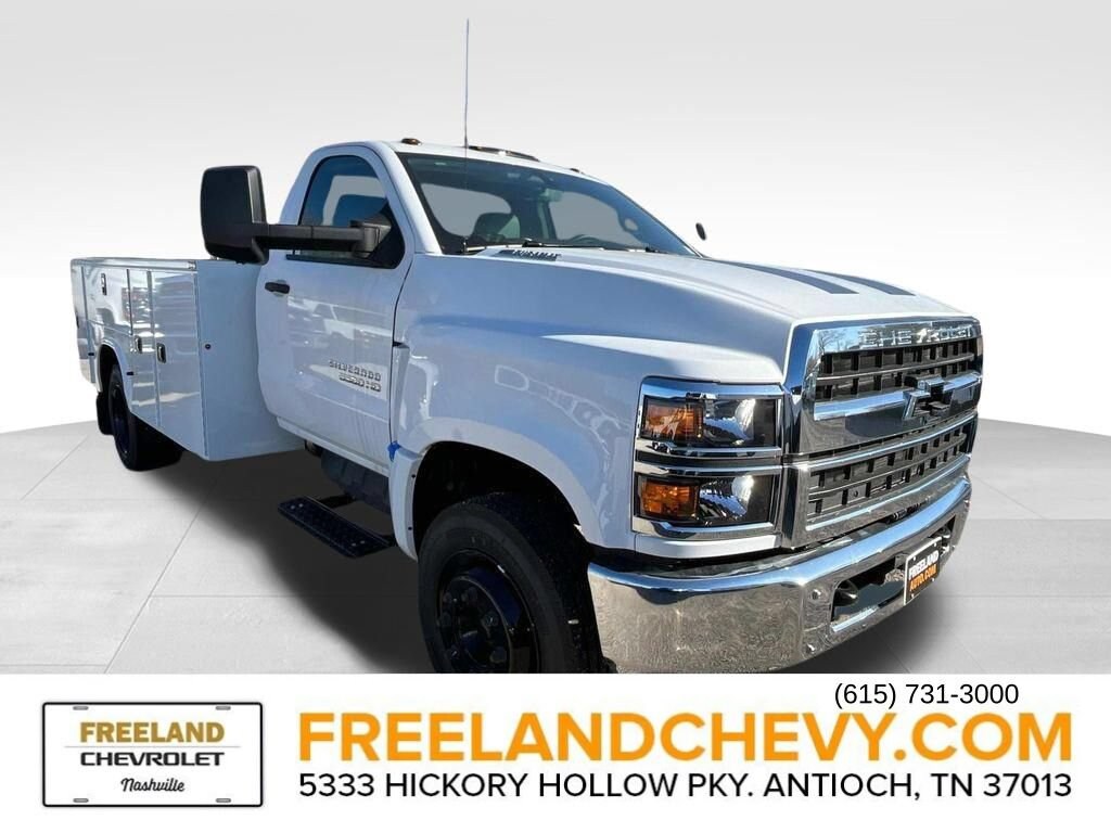 Used 2024 Chevrolet Silverado 5500 HD Work Truck Chassis Cab Truck
