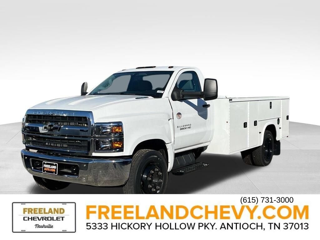 Used 2024 Chevrolet Silverado 5500 HD Work Truck Chassis Cab Truck