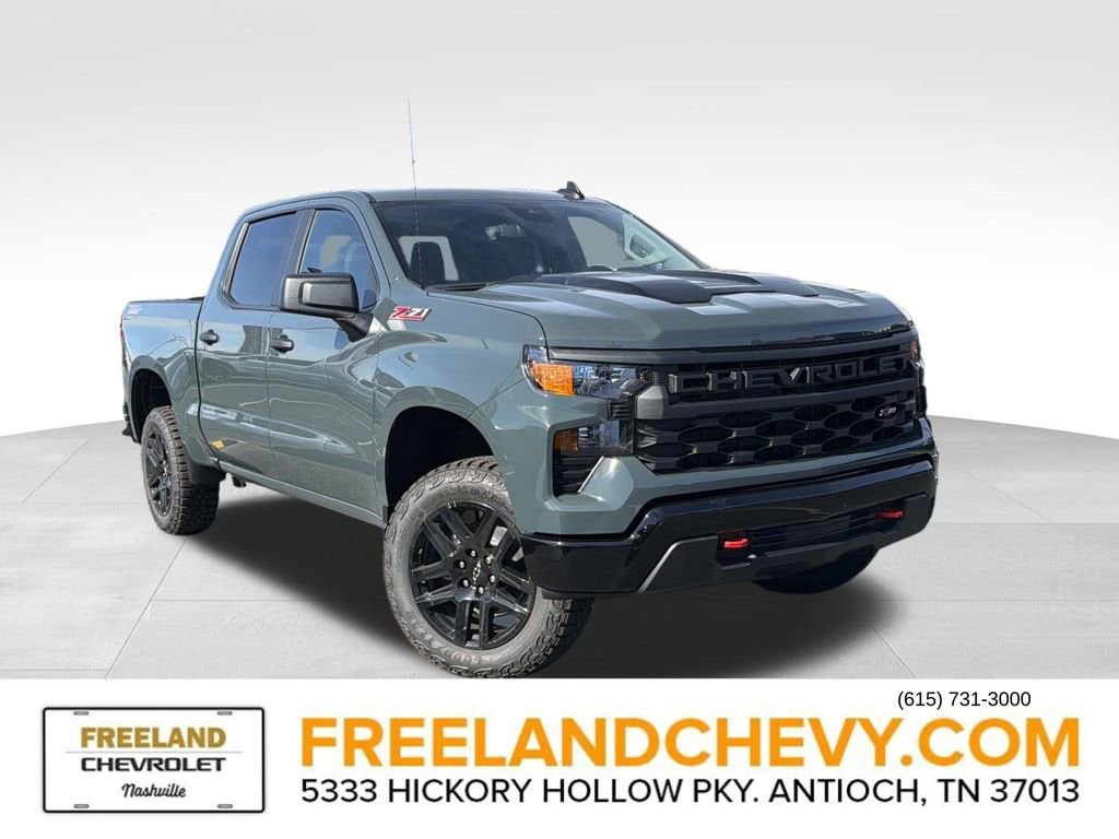 New 2026 Chevrolet Silverado 1500 Custom Trail Boss Truck