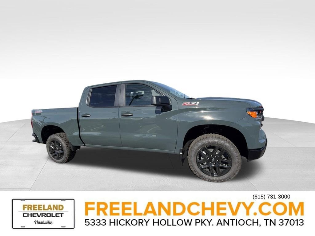 New 2026 Chevrolet Silverado 1500 Custom Trail Boss Truck