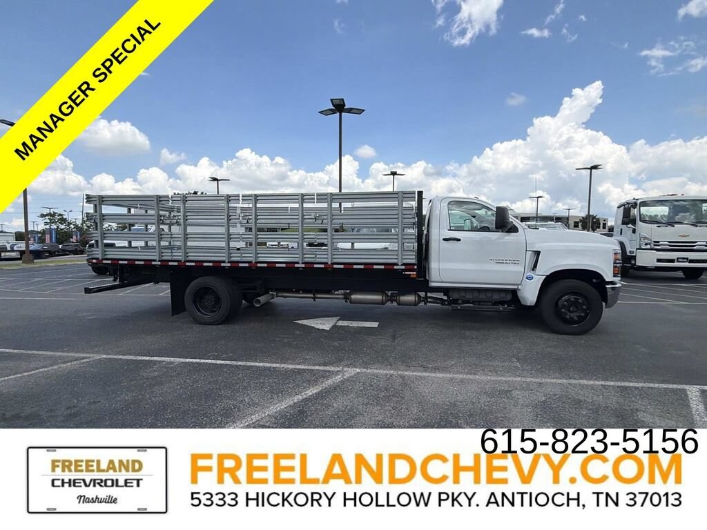 Used 2024 Chevrolet Silverado 5500 HD Work Truck Chassis Cab Truck