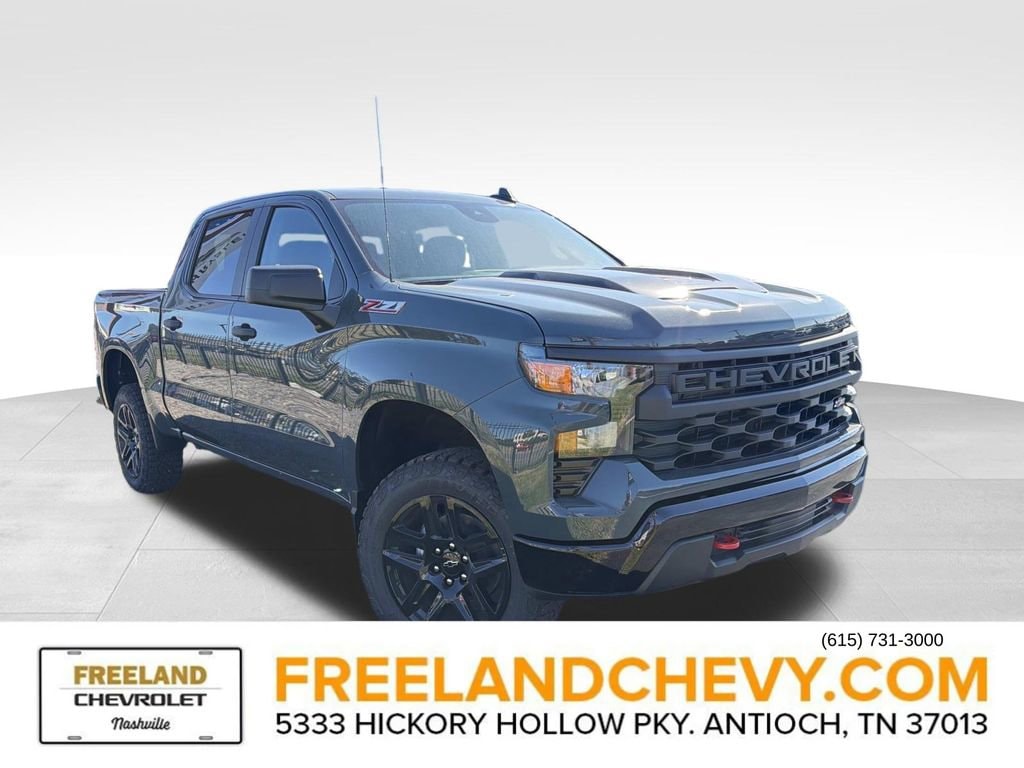 New 2026 Chevrolet Silverado 1500 Custom Trail Boss Truck