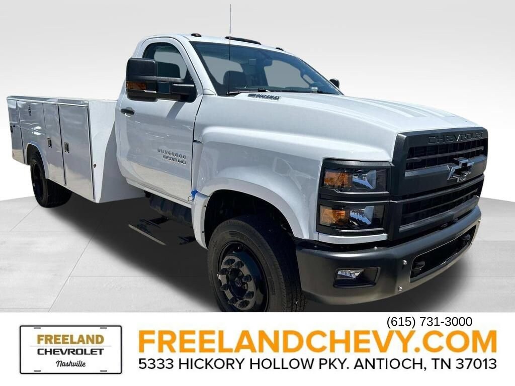 Used 2024 Chevrolet Silverado 5500 HD Work Truck Chassis Cab Truck