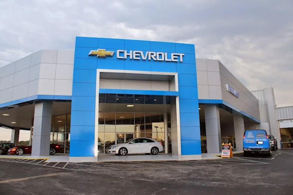 Freeland Chevrolet store Front