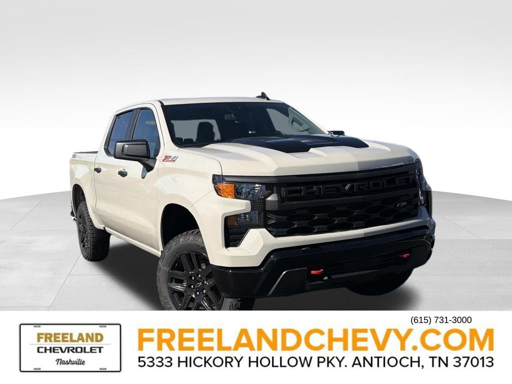 New 2026 Chevrolet Silverado 1500 Custom Trail Boss Truck