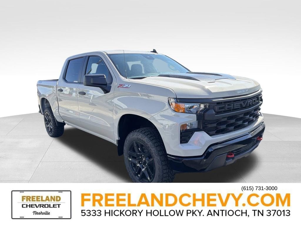 New 2026 Chevrolet Silverado 1500 Custom Trail Boss Truck