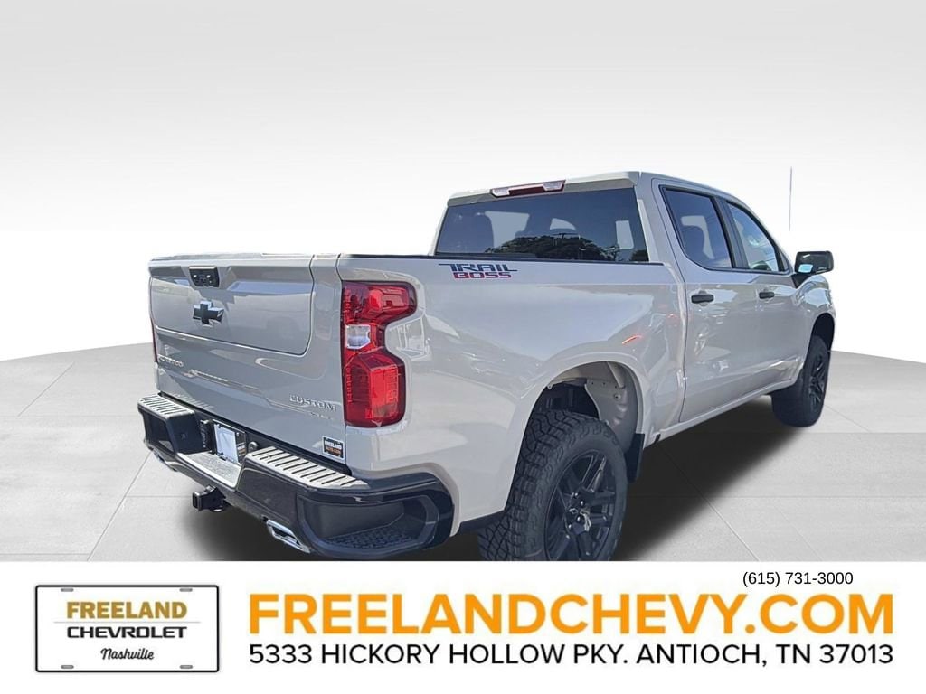 New 2026 Chevrolet Silverado 1500 Custom Trail Boss Truck