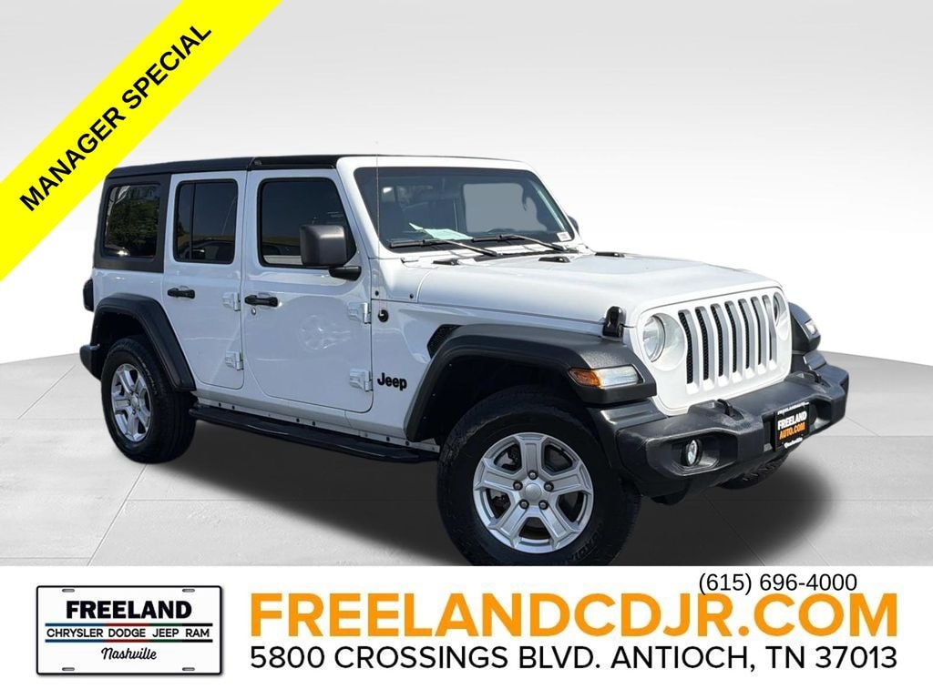 Used 2021 Jeep Wrangler Unlimited Sport S SUV