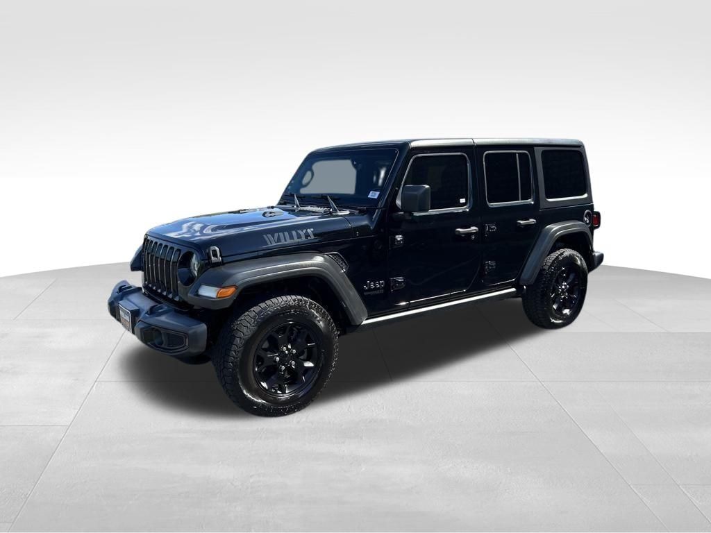 Used 2021 Jeep Wrangler Unlimited Willys SUV