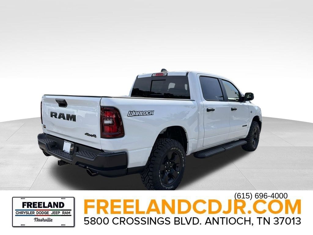 New 2026 Ram 1500 WARLOCK CREW CAB 4X4 5'7 BOX Pickup