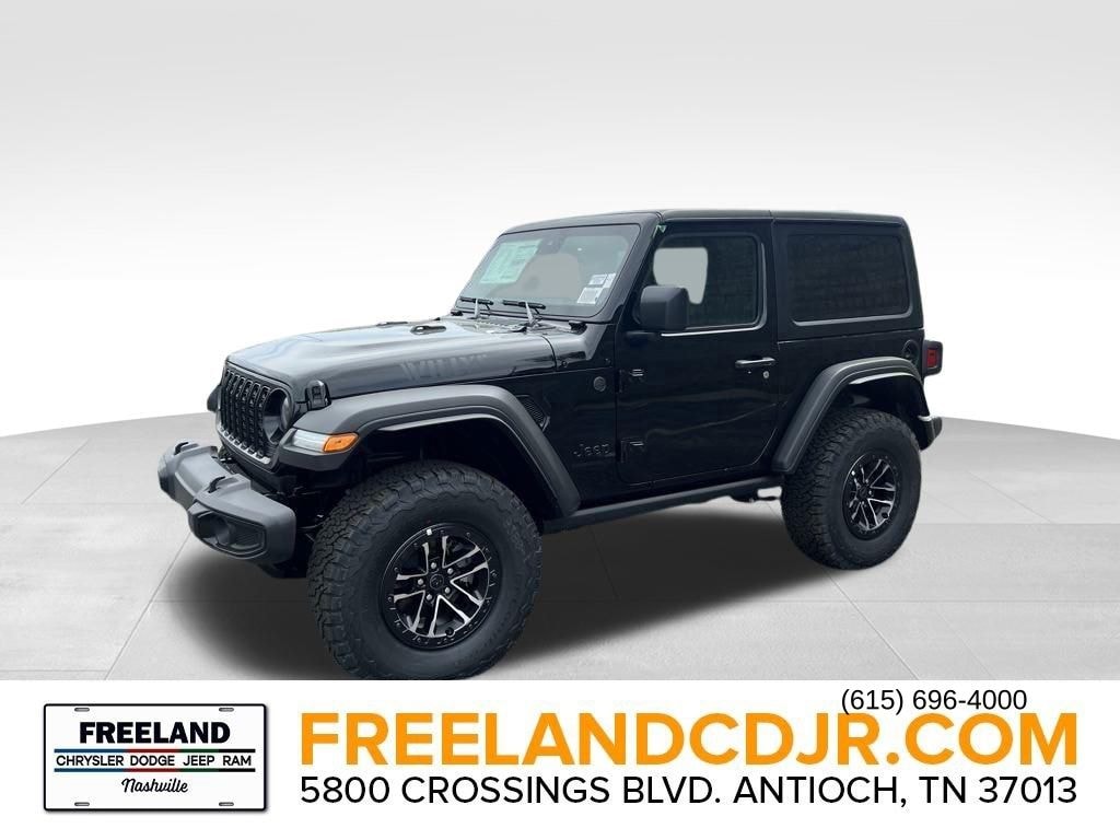 New 2025 Jeep Wrangler 2-DOOR WILLYS Sport Utility