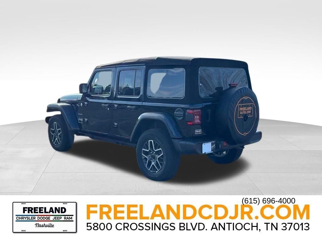 New 2024 Jeep Wrangler 4-DOOR SAHARA Sport Utility