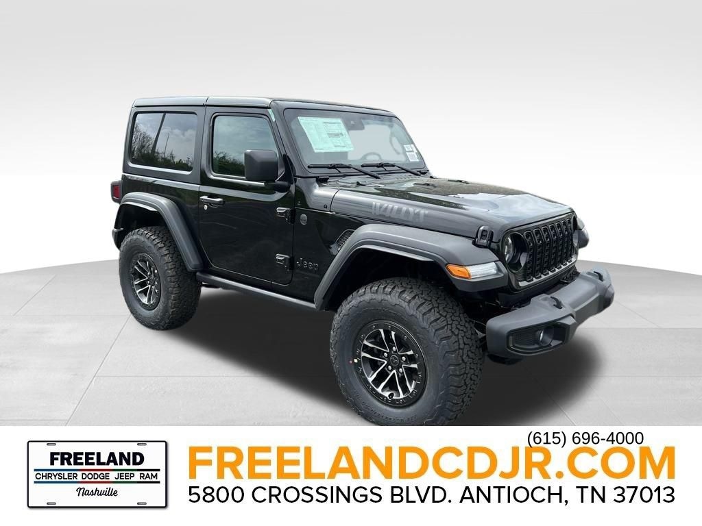 New 2025 Jeep Wrangler 2-DOOR WILLYS Sport Utility