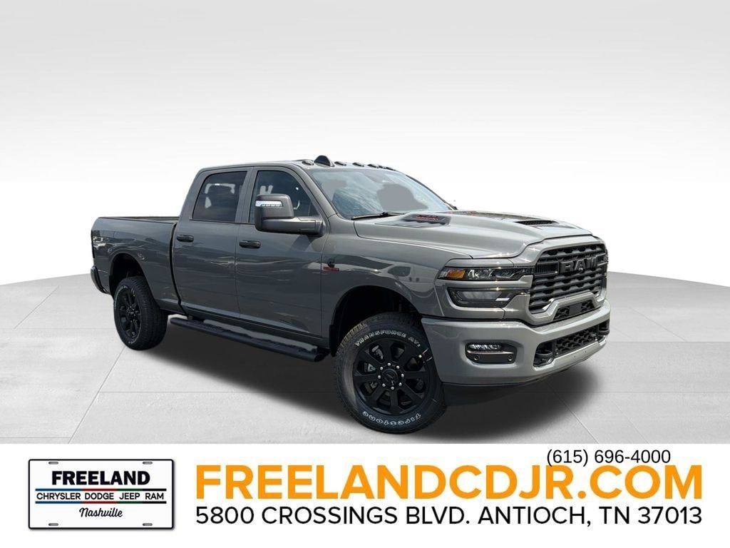 New 2026 Ram 2500 BLACK EXPRESS CREW CAB 4X4 6'4 BOX Pickup