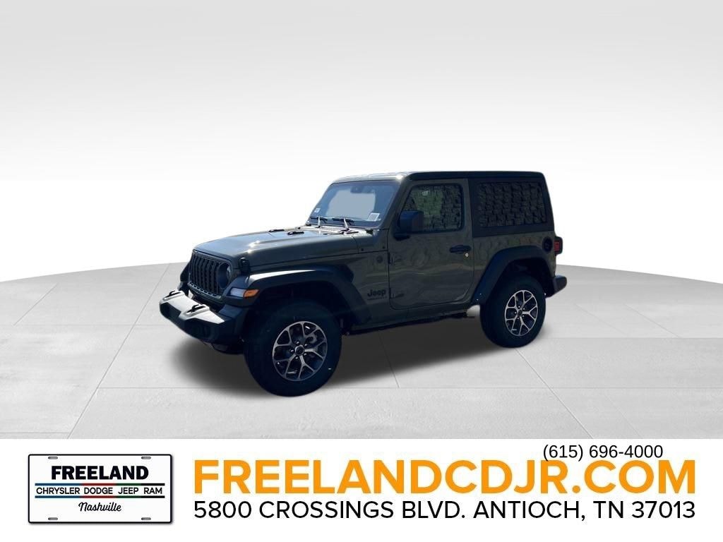 New 2025 Jeep Wrangler 2-DOOR SPORT S Sport Utility