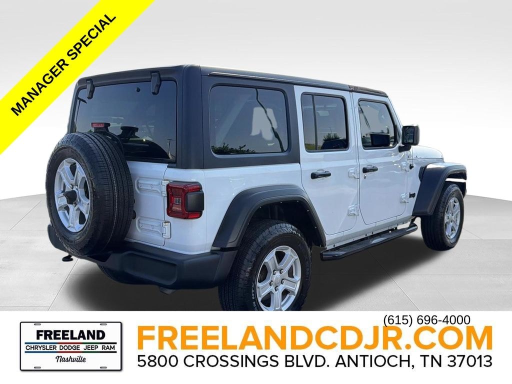 Used 2021 Jeep Wrangler Unlimited Sport S SUV