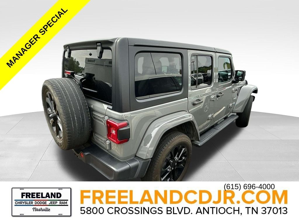 Used 2023 Jeep Wrangler Sahara 4xe SUV