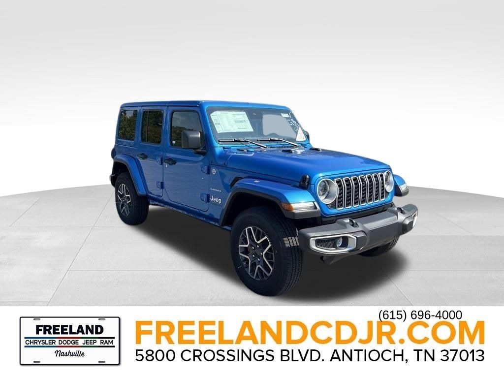New 2024 Jeep Wrangler 4-DOOR SAHARA Sport Utility