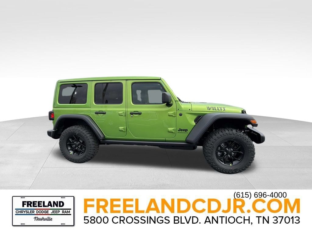 New 2026 Jeep Wrangler 4-DOOR WILLYS Sport Utility