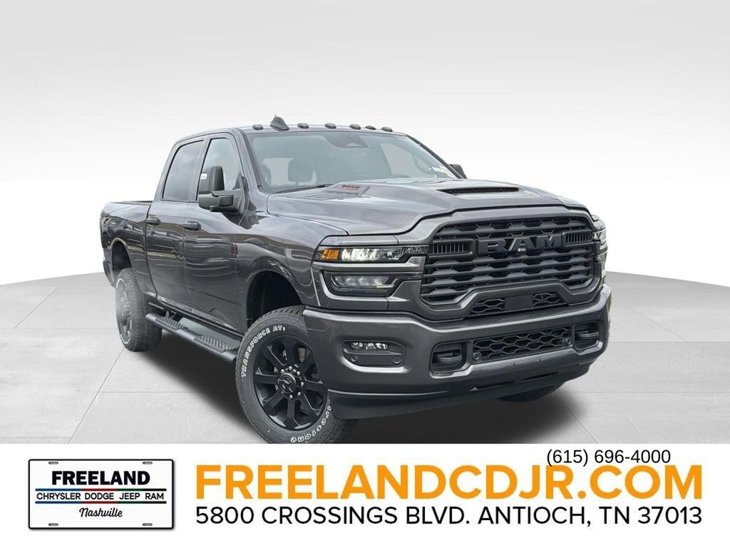 New 2026 Ram 2500 BLACK EXPRESS CREW CAB 4X4 6'4 BOX Pickup