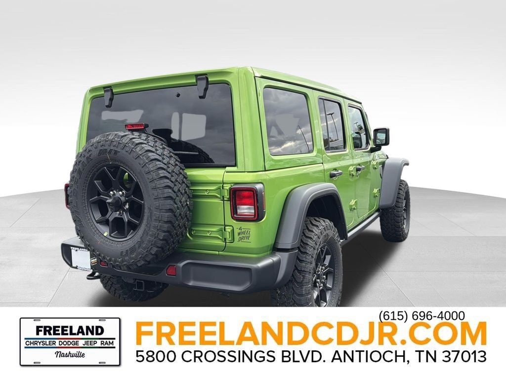New 2026 Jeep Wrangler 4-DOOR WILLYS Sport Utility