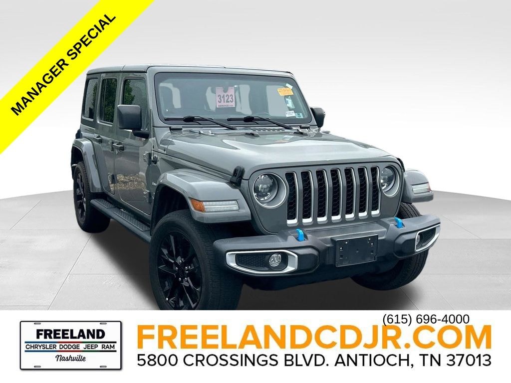 Used 2023 Jeep Wrangler Sahara 4xe SUV