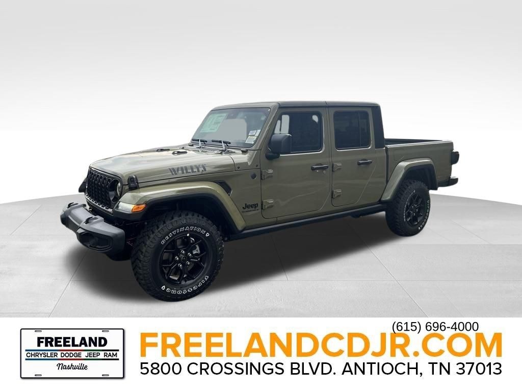 New 2025 Jeep Gladiator WILLYS 4X4 Pickup
