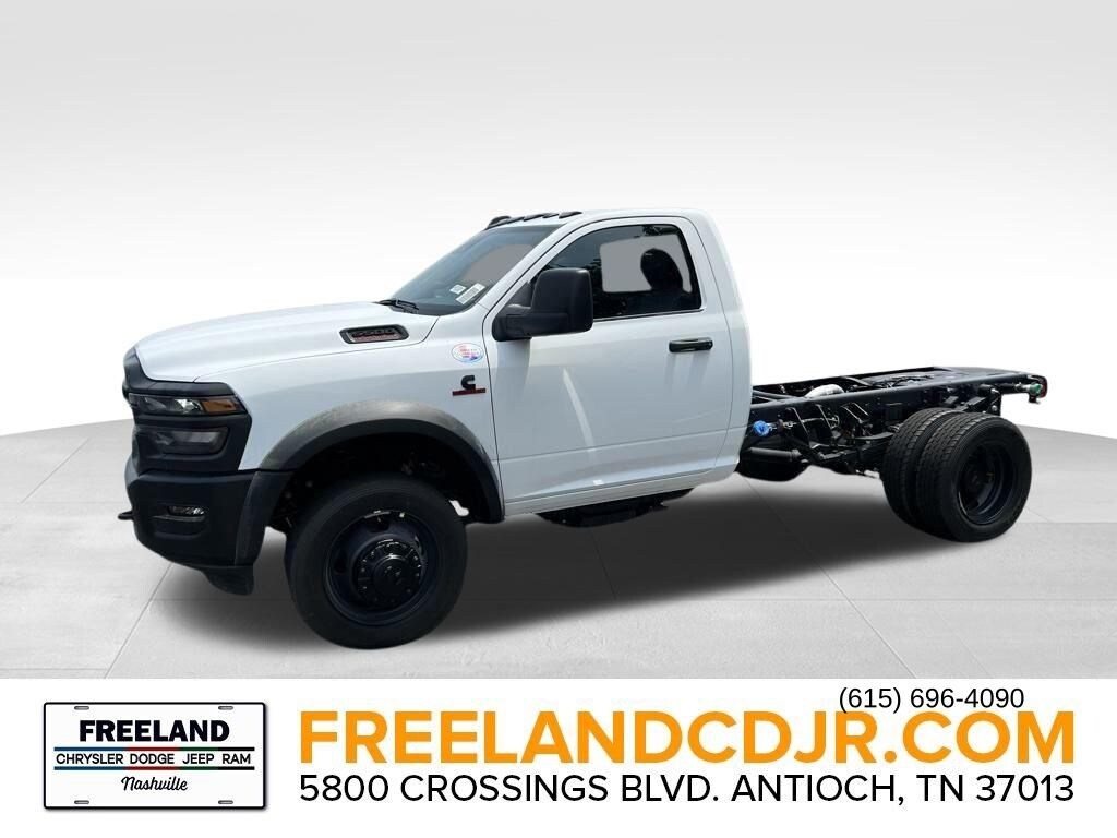 New 2025 Ram 5500 Chassis Cab TRADESMAN REGULAR 4X4 84' CA Pickup
