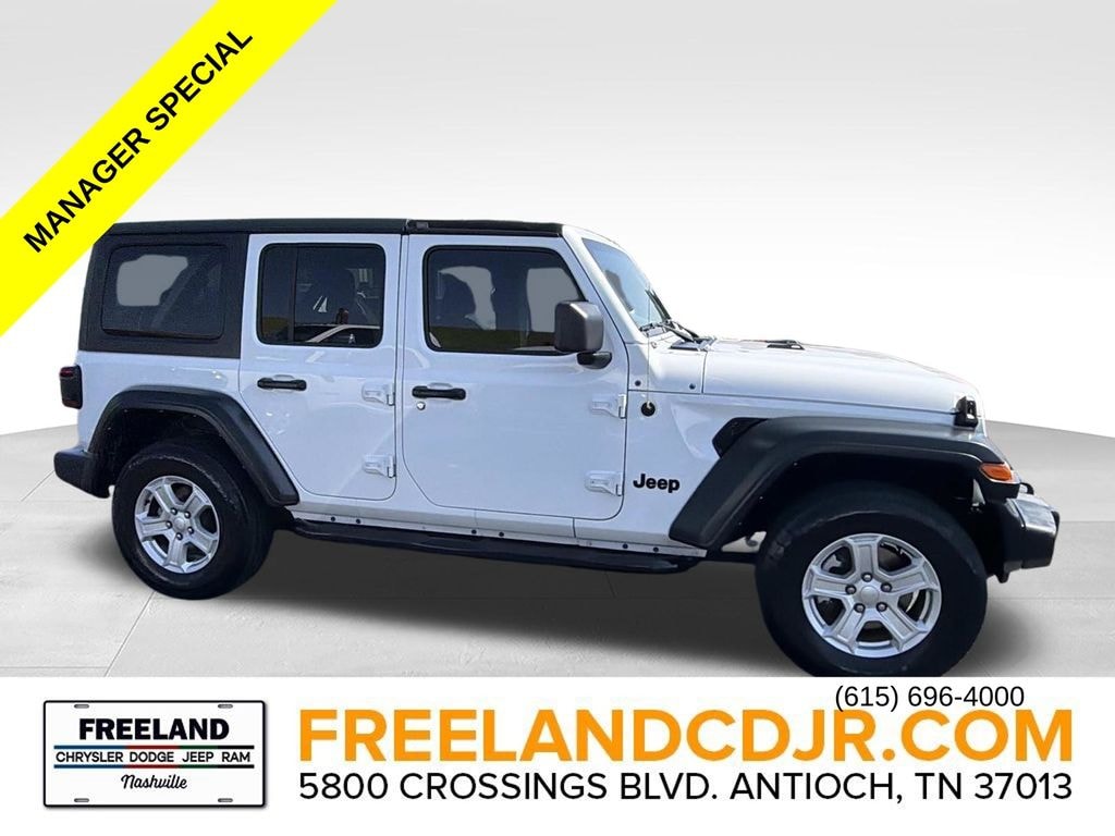 Used 2021 Jeep Wrangler Unlimited Sport S SUV